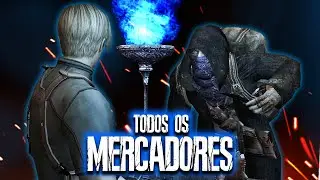 TODOS os MERCADORES (Custos e libera&ccedil;&otilde;es) em RESIDENT EVIL 4