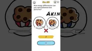 Brain 🧠 Out Level 98 | How many differences can you spot between two pictures |#akingaming #brainout