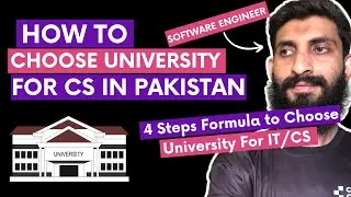 IT & CS University Guide for Intermediate Students in Pakistan