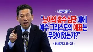 [기독론(12)] 노아의 홍수 심판 때에 예수 그리스도의 예표는 무엇이었는가?(창6:13~22)_동탄명성교회 정보배 목사