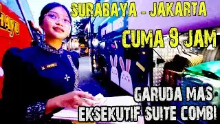 Garuda Mas Eksekutif Suite Combi │ Surabaya - Jakarta, Tahun Baru 2026 bersama Pramugari Bus