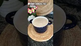Rice pudding recipe/kunun shinkafa #shortsafrica #shortsviral #discovermyafrica #discovershorts