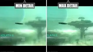 Master of Orion 4 (PC) Min vs Max - Graphics comparison / Grafikvergleich