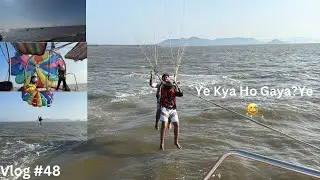 Ye Kya Ho Gaya? 😱 Parasailing Gone Wrong? Would You Try This? 🪂 Scariest Adventure Yet! 🌊