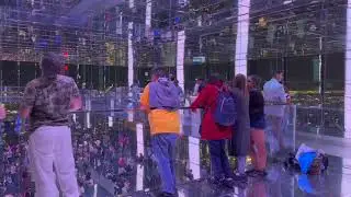 Stunning NYC Skyline!: PEEK Inside  Summit One Vanderbilt After Dark!.