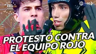 EEG Versus de Generaciones: Said Palao protestó contra el equipo rojo