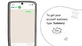 Effortlessly check your SBI Card Account Information and Balance on WhatsApp!
