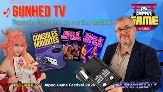 GunhedTV : le Roi des Babes fait sa rentrée littéraire ! (ITW Japan Game Festival)