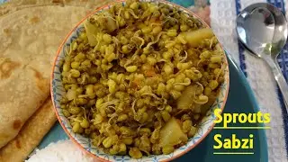 Sprouts curry in My Kitchen Show | easy Moong sprouts sabzi | Sprouts recipe | Sprouts salad | show