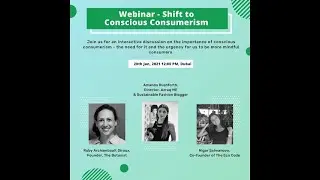 Shift to Conscious Consumerism- A webinar