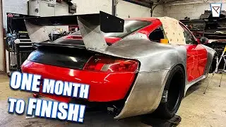 Rushing to Complete Our Hand Shaped (ALL METAL) Widebody Porsche 911!
