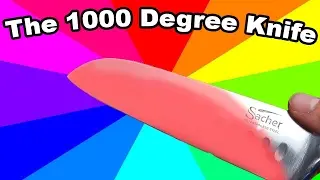 EXPERIMENT Glowing 1000 degree KNIFE vs Butter