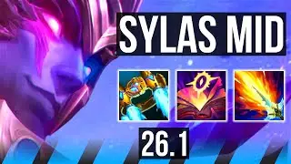 SYLAS vs DARIUS (MID) | 39K damage | EUW Master | 26.1