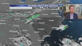 Tuesday afternoon forecast update by Meteorologist Keith Monday