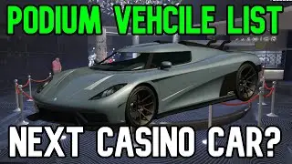 Gta 5 Casino Podium Car List - Upcoming Podium Vehicles List - Next Casino Car Gta 5