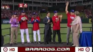 10/22/10 Texas Rangers Win ALCS vs Yankees - Trophy Presentations [HD]