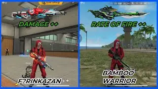 AWM VS AWM In Free Fire // Furinkazan VS Bamboo Warrior // Which AWM Gun Skin Is Best In Free Fire.