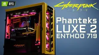 CYBERPUNK 2077 CRAZY $5000 RTX 2080 SUPER Z490 i9 10900K Custom Water Cooled Gaming PC Build