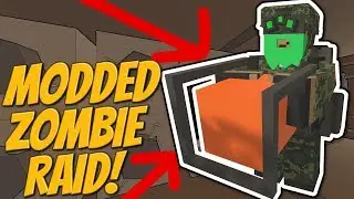 I ZOMBIE RAIDED MODDED GOD SIZED LOCKERS! - Modded Unturned #39