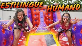 VIRAMOS UM ESTILINGUE HUMANO! (DESAFIO) - JULIANA BALTAR
