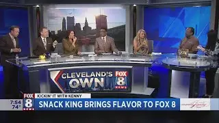 Kenny dishes out some VERY unusual snacks to Fox 8 co-workers