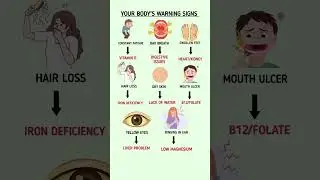 Your Body&rsquo;s Warning Signs You Should Never Ignore | Hidden Nutrient Deficiencies #healthylifestyle
