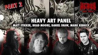 Who Inspires Us?! Pen and Ink Artist Picks from Riddick, Shaw, Moore and Stikker! Ep. 21 Part 2.