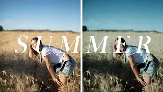 SUMMER LUT FOR LIGHTROOM