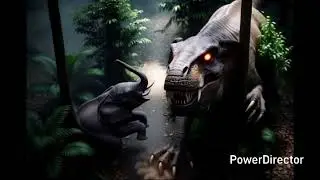 Dainasor Vs elephant and King Kong 