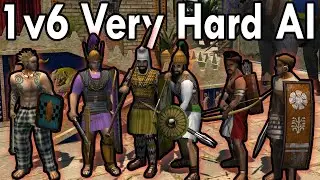 0AD | 1v6 Very Hard AI