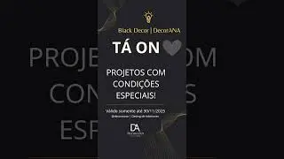 A Black Decor da DecorANA chegou 💛