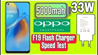 Oppo F19 Battery Charging test | 5000mAh Battery | 33W Vooc Flash Charge | 0 To 100%