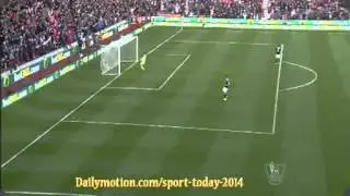 Asmir Begovic amazing 100 metres goal