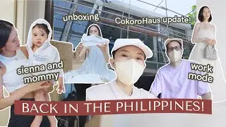 Diary: Back in Manila (Cokoro Haus Update, Unboxing, Mom Life) | Camille Co