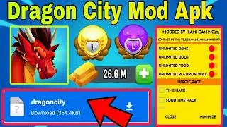 DRAGON CITY MOD APK v25.5.1❗ DOWNLOAD DRAGON CITY MOD MENU UNLOCK,UNLIMITED GEMS VERSI TERBARU 2025