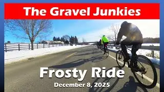 The Gravel Junkies - Frosty Ride (-11C)
