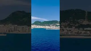 Sleeping beauty 👸🏔 Mountain |Spain🇪🇸 Gibraltar Strait| #spain #atlanticocean #sleepingbeauty #ocean