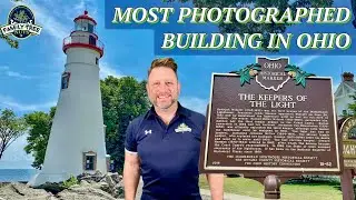 OLDEST ON GREAT LAKES! MARBLEHEAD LIGHTHOUSE! OHIO HISTORY!