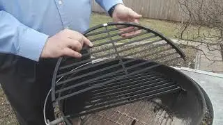 Self-Supporting Cast Iron Grill Grate