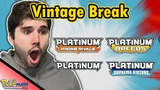 Pokemon Platinum Vintage Pack Opening! (LIVE!!)