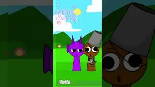 Sprunki- Durple loves coffee #sprunki #shorts