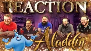 Disney's Aladdin - Official Trailer REACTION!!