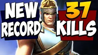 DESTROYING My Old Kill Record - 37 KILLS Solo Squads | Realm Royale