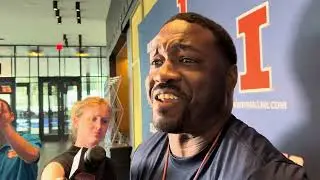 Тренер защитников команды Illini Кори Паркер &mdash; пресс-конференция Music City Bowl &mdash; 28 декабря
