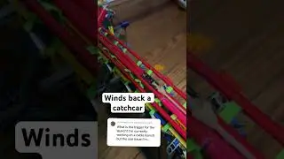 How my K&rsquo;Nex roller coaster launch works #kingdaka #launchcoaster #tallestcoaster