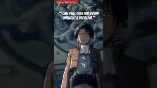 Levi saves Eren. #aot #aotedit  #attackontitanedit #anime #quotes #leviackerman #clips