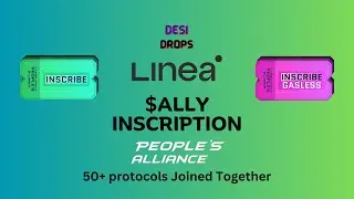 Don't Miss Linea First Inscription People Alliance $ALLY Powered by Particle Network (50+ Protocols)