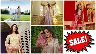 SAIRA RIZWAN LATEST COLLECTION IN SALE | LATEST PAKISTANI BRIDAL WEAR| LAWN 2020 |MARIAB LAWN