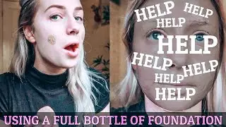 I used a full bottle of foundation on my face - BF reacts