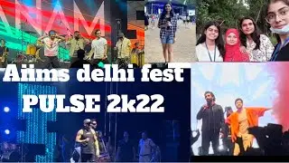 AIIMS delhi | pulse 2022| Armaan Malik| amaal Malik| yo yo honey Singh| sanam band|